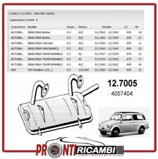 127005 Silenziatore posteriore Fiat 500 familiare - Autobianchi Bianchina