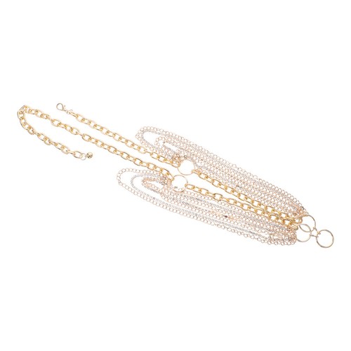 Cintura catena con - cintura, strass