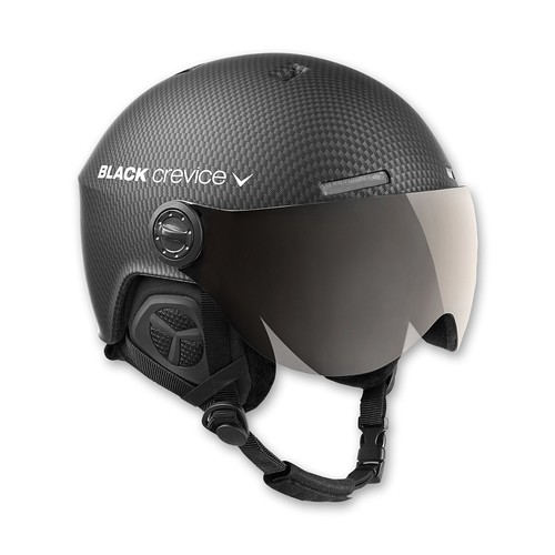Black crevice casco sci per - da,