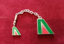 PORTACHIAVI ALITALIA  ANNI '70 SMALTATO