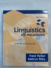 Linguistics for Non-Linguists