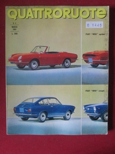 Quattroruote 111 1965 fiat - 1965,