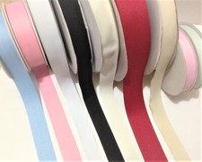 Nastro a spina di pesce (non cotone) 4 larghezze - 8 tonalità varie lunghezze *Basso stock*