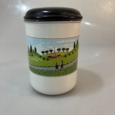 Barattolo contenitore porta utensili 6" rivestito in porcellana Villeroy & Boch Design Naif