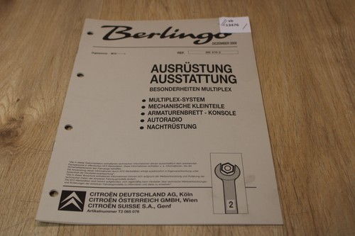 Cruscotto citroen berlingo - citroen, bre