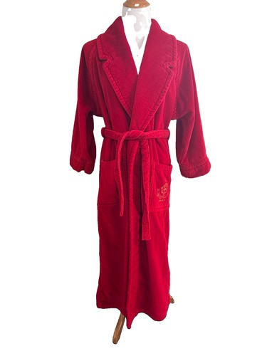 Accappatoio rosso vintage ritz - accappatoio,