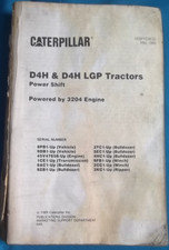 CAT CATERPILLAR D4H LGP SERIE