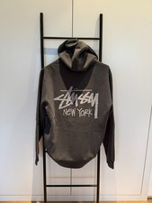 FELPA CON CAPPUCCIO STUSSY NEW YORK CHAPTER STORE NUOVA