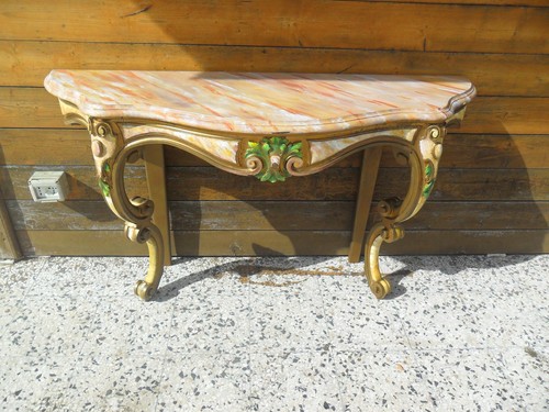 Console barocco metà 800 - console,