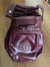 Borsa a secchiello in pelle bordeaux Le Must de Cartier