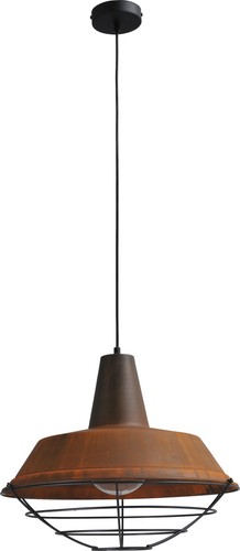Lampada sospensione marrone - a,
