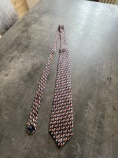 Valentino Cravatte – Cravatta uomo 100% seta Made in Italy – Fantasia cavalli 