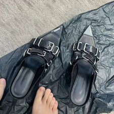 Ciabatte tacco alto a punta