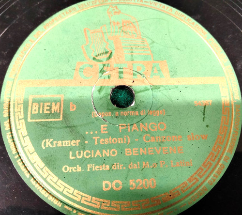 Giri luciano - 78, giri-10"