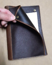 PORTADOCUMENTI AUTO VINTAGE ANNI '50 MARRONE ORIGINALE 100%