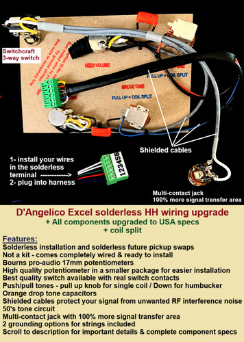 Angelico excel cablaggio - dc,