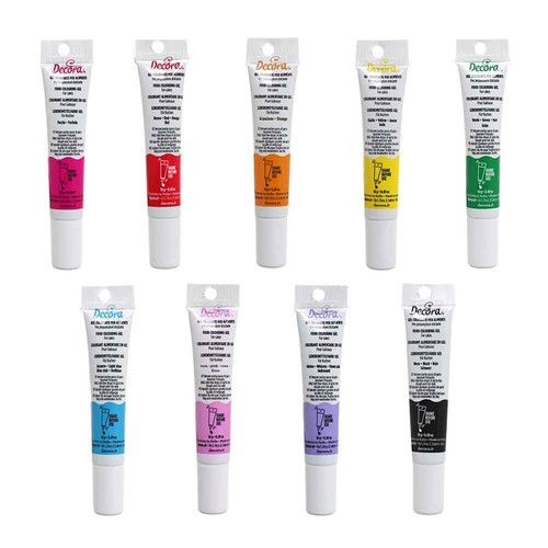 Gel colorante per alimenti - , in