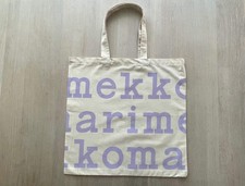 Borsa tote viola con logo