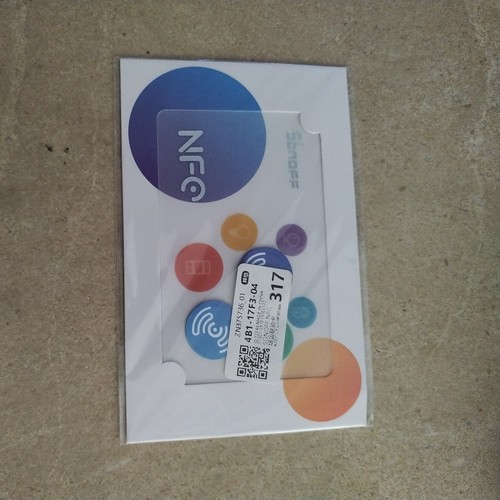Sonoff nfc tag smart - sonoff,