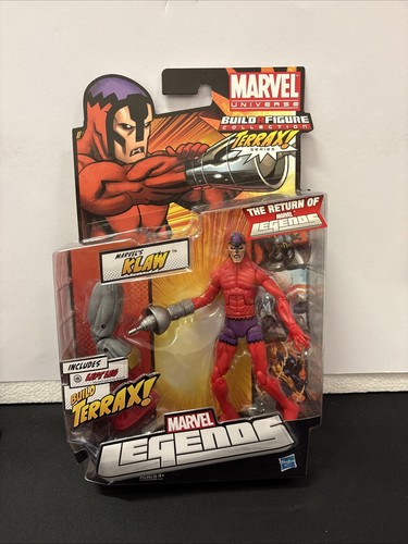 Marvel legends klaw action - legends, 6"