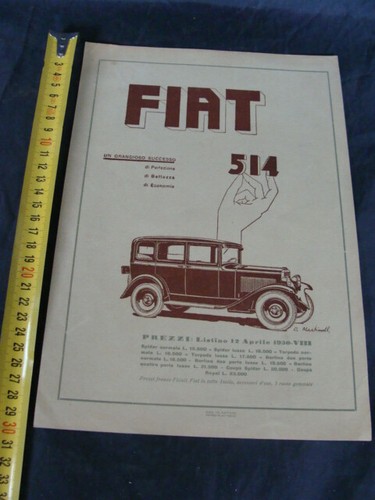 Fiat 514 estratto - , da