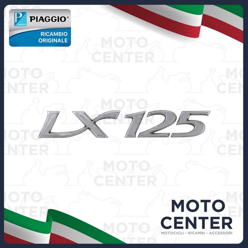 Targhetta resinata lx125 - targhetta,