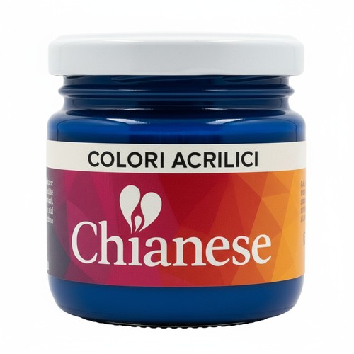 Colore acrilico blu oltremare - colore,