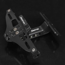 PORTA TARGA TECH NERO A LED