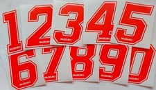 Adesivo numero gara - adesivo,