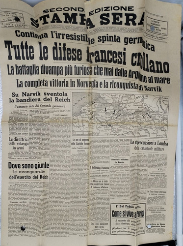 Stampa sera ww2 giugno - stampa,