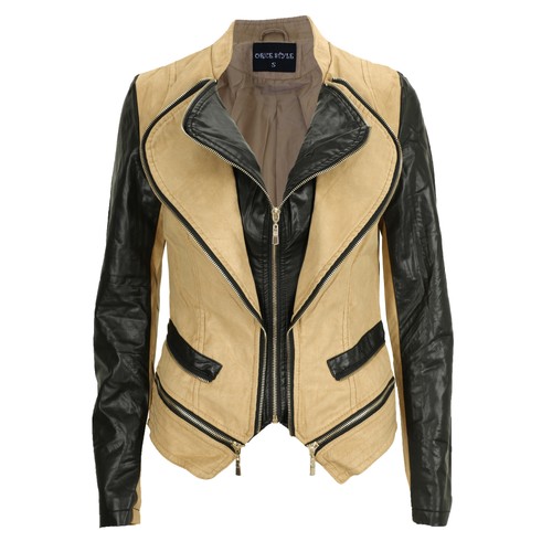 Giacca pelle donna - giacca, di