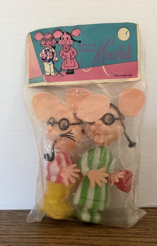 Vintage plastic topo - topo, gigio,mr