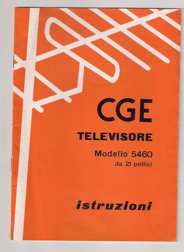 1959 cge milano televisore - 1959,
