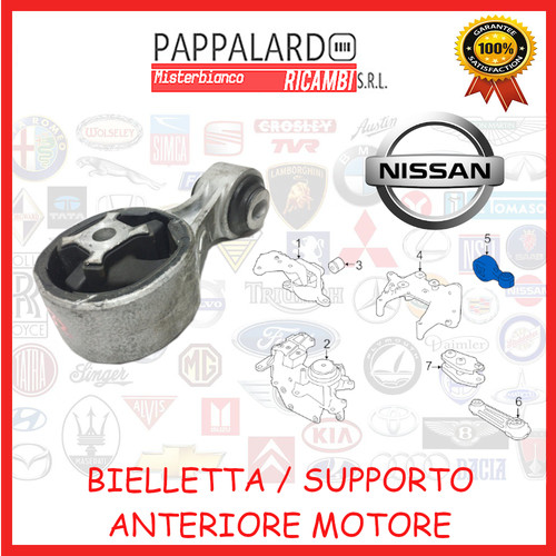 Supporto bielletta sospensione - supporto,