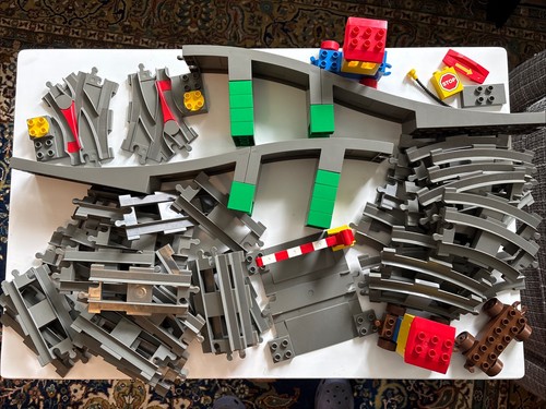 Lotto binari treno - , lego