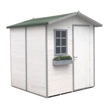 Casetta in legno color mis. 222 x 222 cm 1 porta 1 finestra