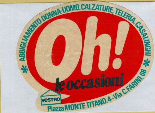 Adesivo vintage sticker - vintage, oh