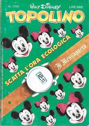 Topolino 1754 luglio 1989 - luglio,