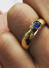 Anello uomo oro giallo 18k - 18k, con