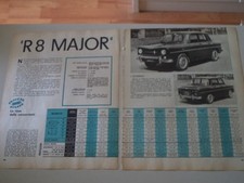 PROVA QUATTRORUOTE 1964 RENAULT R8 R 8 MAJOR