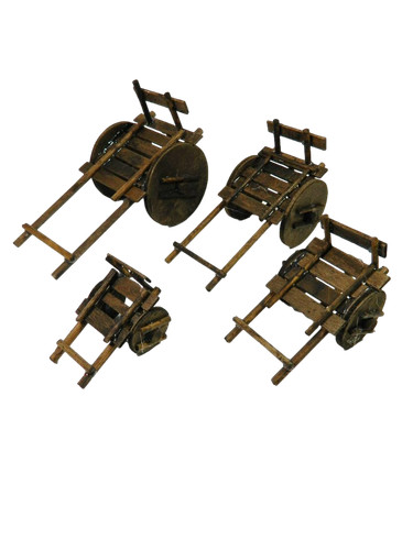 Carro legno per pastori - legno,