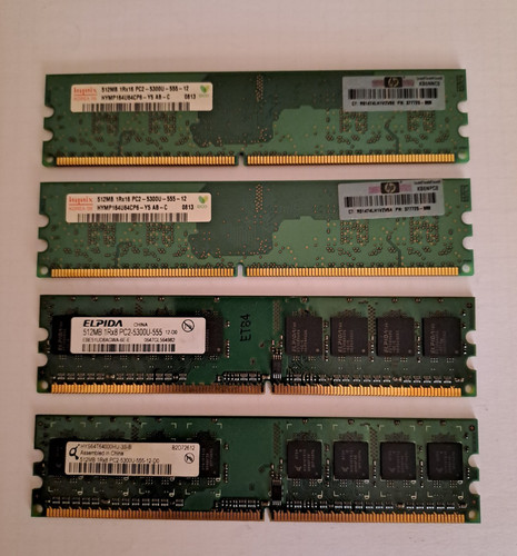 Lotto ram ddr2 512mb - lotto, 4x
