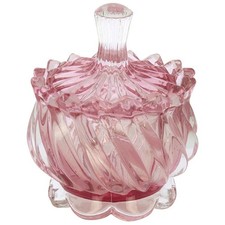 Scatolina vetro vintage deco'