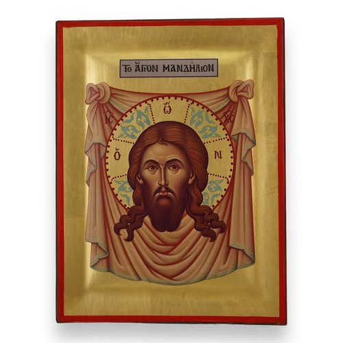 Icona mandylion volto santo - volto,