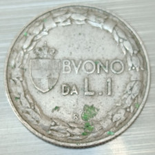 Italia, Vittorio Emanuele III 1900-1946 1 lira 1924 ss