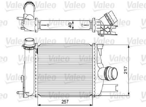 Original valeo intercooler - original,