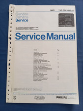 PHILIPS TAD 70FS362 MIDI Tuner Amplifier Deck SERVICE MANUAL ORIGINAL Vtg SCHEMI