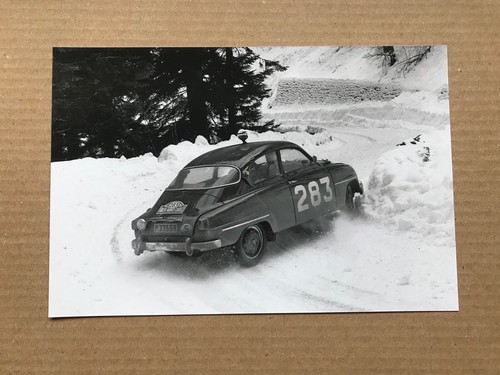 Saab press photograph - saab, 96
