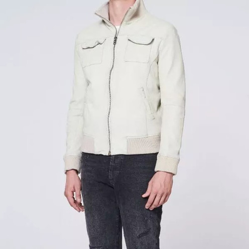 Elegante giacca vera pelle - in,