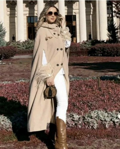Cappotto lungo poncho zara - lungo,